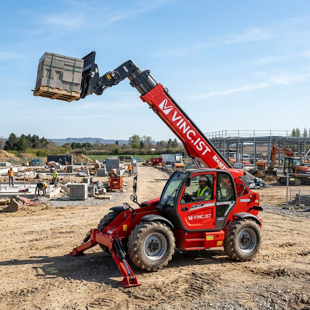 Balıkesir Bigadiç Teleskopik Yükleyiciler (Manitou) Kiralama